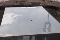 Core Drilling on outdoor platform