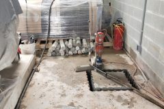Many cores were drilled on this project. A great day's work by CONCUT!